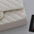 VAN CLEEF & ARPELS Chanel Vintage Classic Medium Double Flap White Quilted Caviar with 24K gold plated hardware 