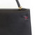 VAN CLEEF & ARPELS Hermes Kelly 25 Black Epsom Sellier with gold plated hardware-1653445540 