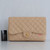 VAN CLEEF & ARPELS Chanel Classic Single Flap Beige Clair Quilted Caviar with gold hardware 
