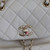 VAN CLEEF & ARPELS Chanel Duma Backpack 22C White/Ivory Crumpled Calfskin with light gold hardware 