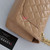 VAN CLEEF & ARPELS Chanel Mini 2.55 Reissue 19A Beige Quilted Aged Calfskin with shiny gold hardware 