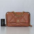 VAN CLEEF & ARPELS Chanel Small/Medium Flap 21P Medium Brown/Caramel Lambskin with multi-tone hardware 