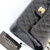 CHANEL Chanel  Classic Small Double Flap Black Quilted Caviar with gold hardware 