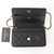 VAN CLEEF & ARPELS Chanel Wallet on Chain 22P Black Quilted Caviar with light gold hardware 