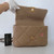 VAN CLEEF & ARPELS Chanel Small/Medium 19 Flap 21S Dark Beige Lambskin with multi-tone hardware 