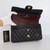 VAN CLEEF & ARPELS Chanel Classic Medium Double Flap Black Quilted Caviar with gold  hardware 