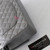 VAN CLEEF & ARPELS Chanel Classic Medium Double Flap 17B Gray/Grey Quilted Caviar  with silver hardware 