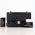 CHANEL Chanel Classic Small Double Flap  Black Quilted Caviar with silver hardware 