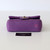 CHANEL Chanel Classic Mini Rectangular Flap 22P Purple Quilted Lambskin with light gold hardware 