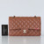 CHANEL Chanel Classic Medium Double Flap 22S Caramel Quilted Lambskin with light gold hardware 