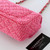 CHANEL Chanel Classic Mini Rectangular 22K Pink Tweed with light gold hardware 