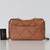 CHANEL Chanel Small 19 Flap 21K Caramel Lambskin with multi-tone hardware 