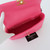 CHANEL Chanel Small Medium Flap 22K Hot Pink Lambskin with multi-tone hardware 