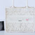 DIOR Dior New Small Book Tote Natural Macrame- Effect Embroidery 