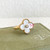 Van Cleef & Arpels Vintage Alhambra Ring Mother of Pearl 53