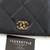 CHANEL Chanel 23C 19 Wristlet Pouch Black Lambskin with multi-tone hardware 