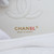 CHANEL Chanel Classic Small Flap 19B White Quilted Caviar with light gold hardware 