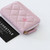 CHANEL Chanel Zip around Coin Purse 21S Light Pink Quilted Caviar with light gold hardware 