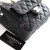 CHANEL Chanel Small Hobo bag 23P Black Quilted Caviar with brushed gold hardware 