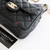 CHANEL Chanel Small Hobo bag 23P Black Quilted Caviar with brushed gold hardware 