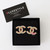 CHANEL Chanel 23C Crystal CC Earrings Multicolor Gold 