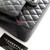 CHANEL Chanel Classic Small Flap Black Quilted Caviar Silver Hardware 