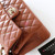 CHANEL Chanel Classic Small Flap 23A Golden Brown/Caramel  Quilted Caviar Light Gold Hardware 