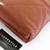 CHANEL Chanel Mini 22 Hobo Bag 23A Light Brown/Caramel/Cognac Shiny Calfskin Gold Hardware 