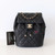 CHANEL Chanel Mini Urban Spirit Backpack 23S Black Quilted Caviar Light Gold Hardware 