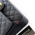 CHANEL Chanel Classic Medium Flap Black Quilted Caviar Gold Hardware 