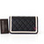 CHANEL Chanel Flap Phone Holder 23B 2-tone Black and  Beige  Quilted Lambskin Light Gold Hardware 