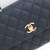 CHANEL Chanel Mini/Small Coco Handle 21P Navy Quilted Caviar Light Gold Hardware Lizard Embossed Top Handle 