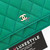 CHANEL Chanel Classic Wallet On Chain 18S Emerald Green Quilted Caviar Light Gold Hardware 