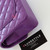 CHANEL Chanel Classic Small Flap 22A Purple Quilted Caviar Light Gold Hardware 