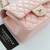 CHANEL Chanel Classic Mini Rectangular Flap Top Handle  23K Light Pink Lambskin Light Gold Hardware 