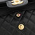 CHANEL Chanel Classic Small Flap Black Quilted Caviar Gold Hardware 