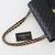 CHANEL Chanel Classic  Medium Flap Black Quilted Caviar Gold Hardware 