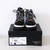 CHANEL Chanel 22K Lace Up Boots Black Suede Calfskin Gray Dark Gray Black Wool Cotton Tweed 39.5 