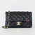 CHANEL Chanel Classic Mini Rectangular 18S Black Quilted Caviar Light Gold Hardware 