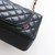 CHANEL Chanel Classic Mini Rectangular 18S Black Quilted Caviar Light Gold Hardware 