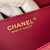 CHANEL Chanel Classic Mini Rectangular 18B Red Chevron Caviar Light Gold Hardware 