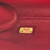 Chanel Clutch with Chain Flap 12A Red Quilted Caviar Silver Hardware
