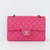 CHANEL Chanel Classic Small Flap 19C Barbie Pink Quilted Caviar Light Gold hardware 
