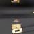 HERMES Hermes Kelly To Go Wallet Black  Epsom Gold Hardware 