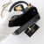 CHANEL Cocodoc 24A Mini Top Handle Black Shiny Lambskin Brushed Gold Hardware 