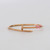 CARTIER Small Juste Un Clou Bracelet 18K Rose Gold 16 