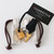HERMES Kelly 25 Black Retourne Togo Gold Hardware 