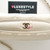CHANEL Trendy Top Handle Vanity Case 25C Beige Caviar Light Gold Handle