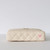 CHANEL Trendy Top Handle Vanity Case 25C Beige Caviar Light Gold Handle