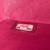 CHANEL Classic Mini  Rectangular 18B Red Quilted Caviar Silver Hardware 